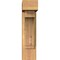 Ekena Millwork Imperial Block Smooth Bracket w/ Offset Brace, Western Red Cedar, 5 1/2"W x 14"D x 22"H BKT0604X14X22IMP05SWR - alternate 3